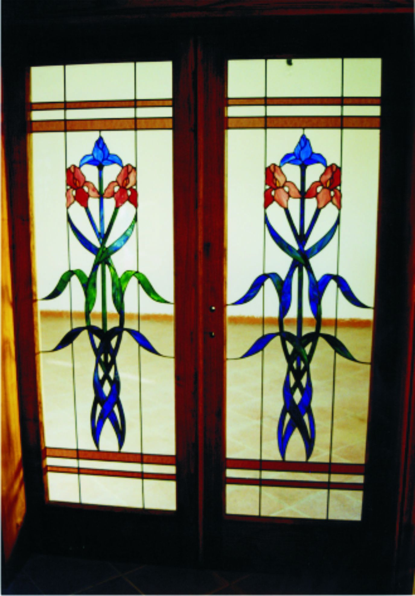 Vetrate rilegate a pimbo vetrate artistiche rilegate a piombo ... Vetrate stile liberty